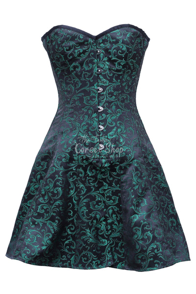 Niehues Brocade Corset Dress- Brocade Corset Dress– Corsets Queen US-CA