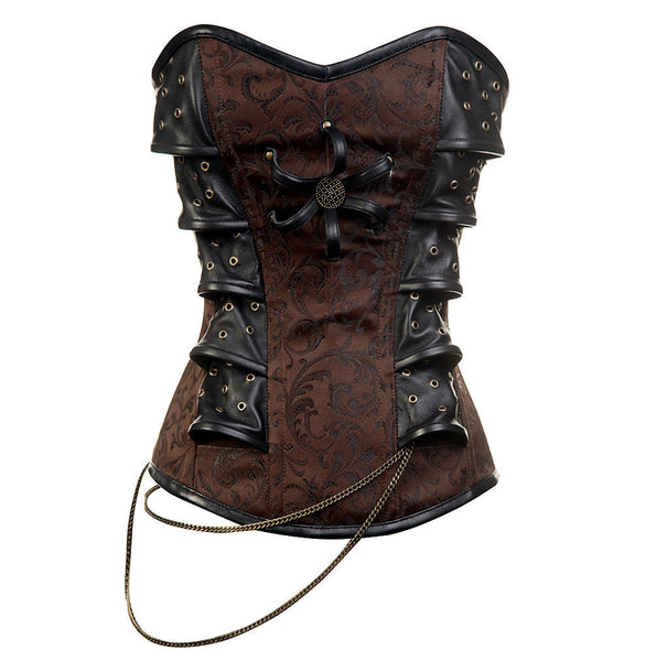 Alexandra Steampunk Corset - Corsets Queen US-CA