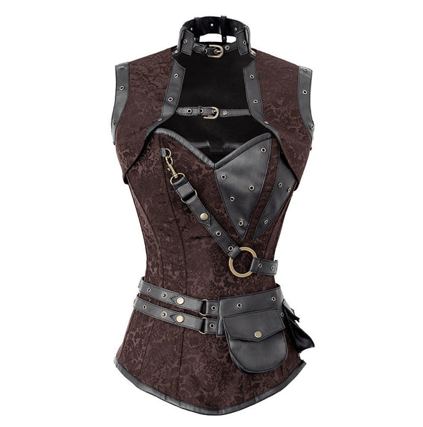 Alianna Steampunk Corset - Corsets Queen US-CA