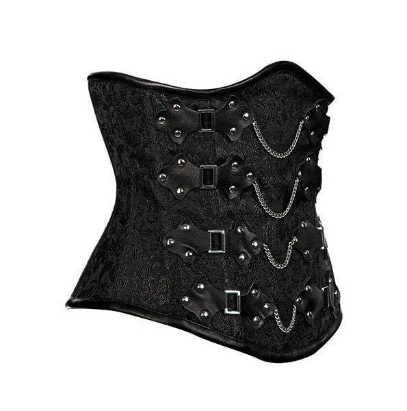 Steel Boned Underbust Corset with Hinges Pirate Maiden 2XL