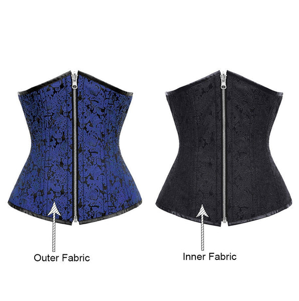 Alyssa Reversible Waist Training Corset - Corsets Queen US-CA
