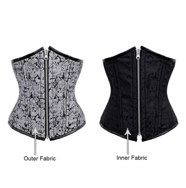 Alysson Reversible Waist Training Corset - Corsets Queen US-CA