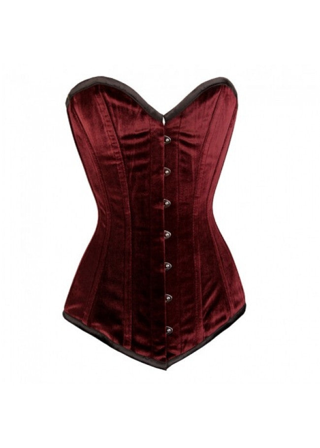 EB-9051 MAROON VELVET - Corsets Queen US-CA EB-9051 MAROON VELVET - Corsets Queen US-CA