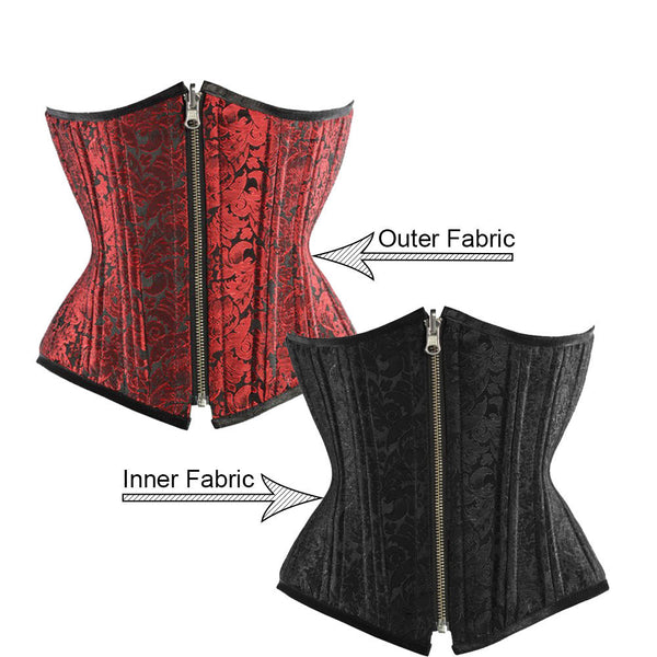 Dulce Reversible Waist Training Corset - Corsets Queen US-CA