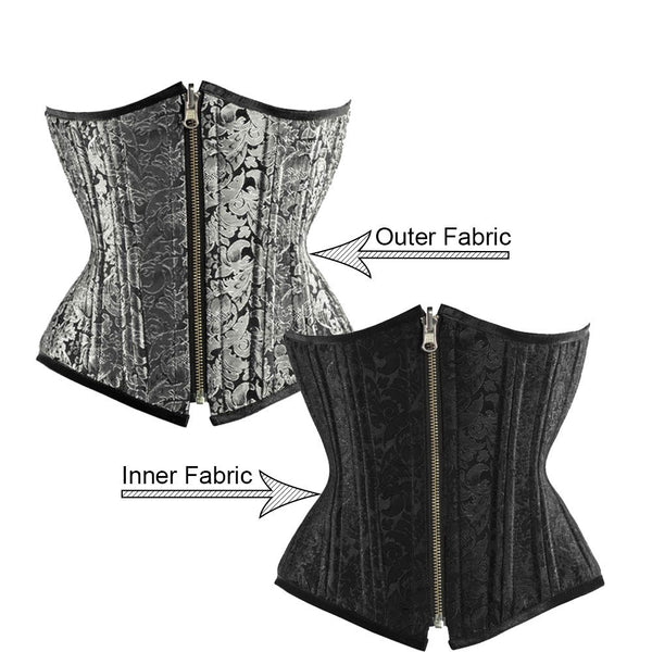 Dylan Reversible Waist Training Corset - Corsets Queen US-CA