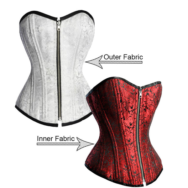 Ela Reversible Waist Training Corset - Corsets Queen US-CA