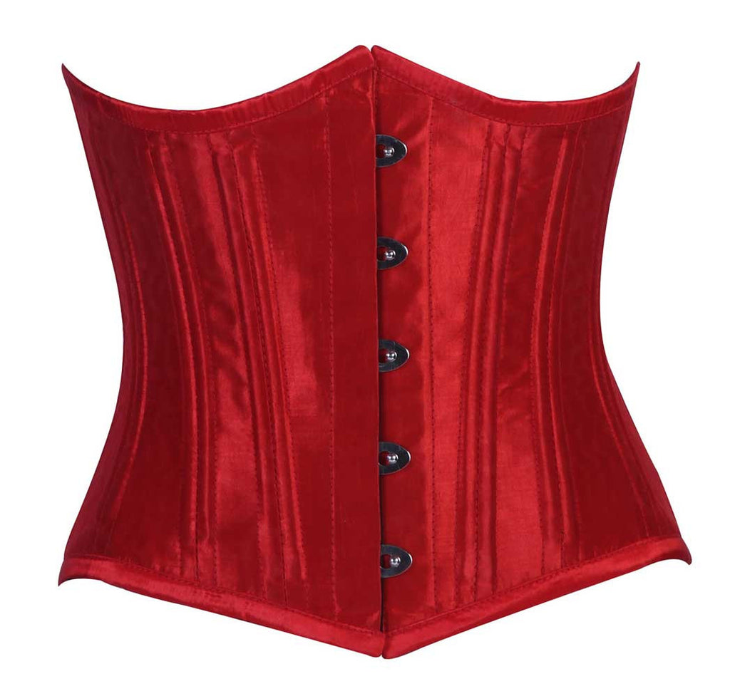 WT-UB RED TAFFETA - Corsets Queen US-CA WT-UB RED TAFFETA - Corsets Queen US-CA