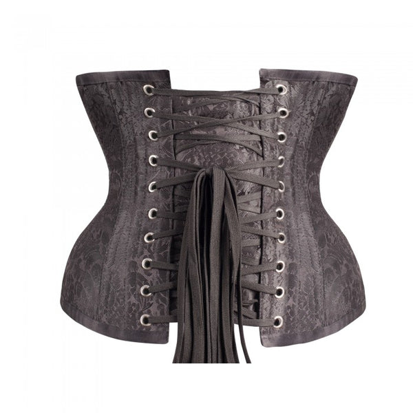 Sabrina Steel Boned Waist Taiming Corset With Hip Gores