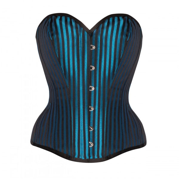 Stella Steel Boned Waist Taiming Corset With Hip Gores - Corsets Queen US-CA