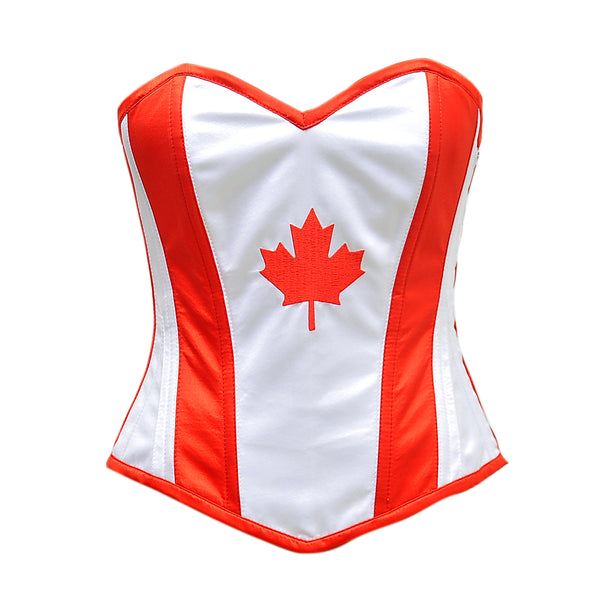 Dijk Canada Flag Corset - Corsets Queen US-CA