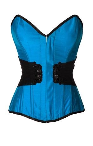 Laoise Embroidered Overbust Corset - Corsets Queen US-CA