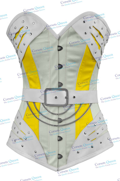 Arouaissa Steampunk Overbust Corset - Corsets Queen US-CA