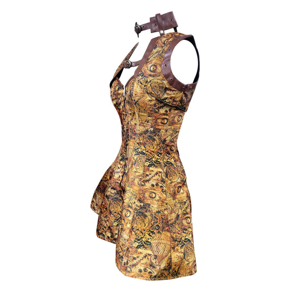 Zong Steampunk Corset Dress– Corsets Queen US-CA