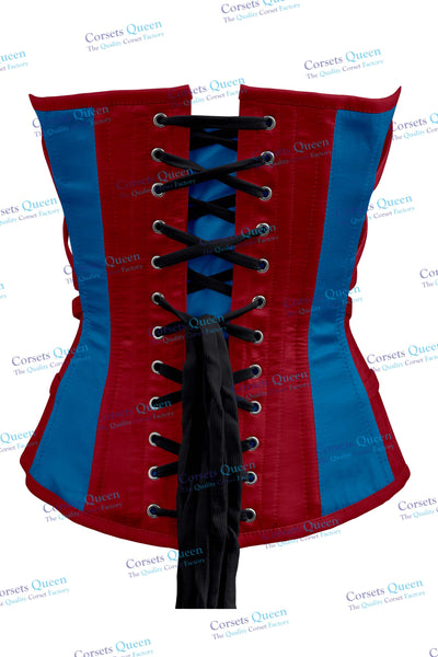 Zabellta Golden Satin Overbust Corset main image 1