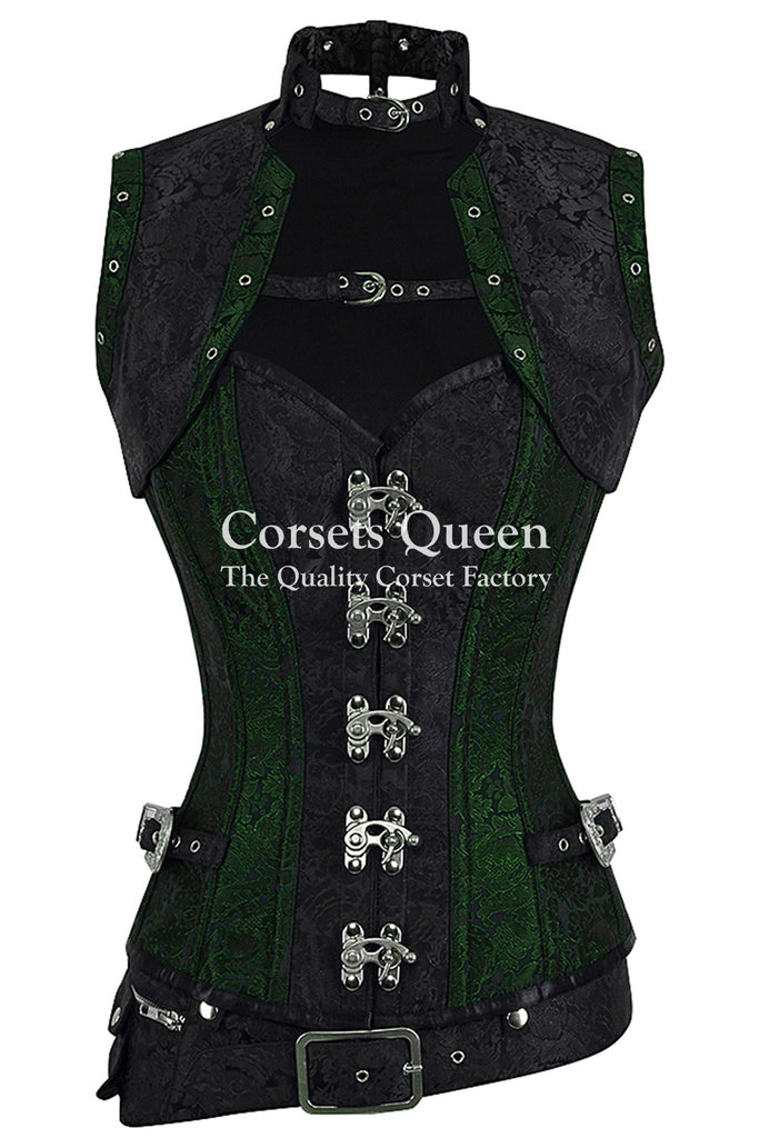 Reguera Steampunk Overbust Corset - Corsets Queen US-CA