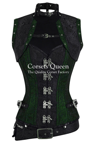 Reguera Steampunk Overbust Corset - Corsets Queen US-CA