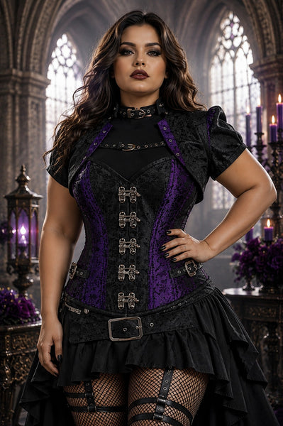 Lotte Steampunk Overbust Corset