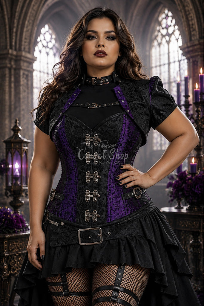 Lotte Steampunk Overbust Corset