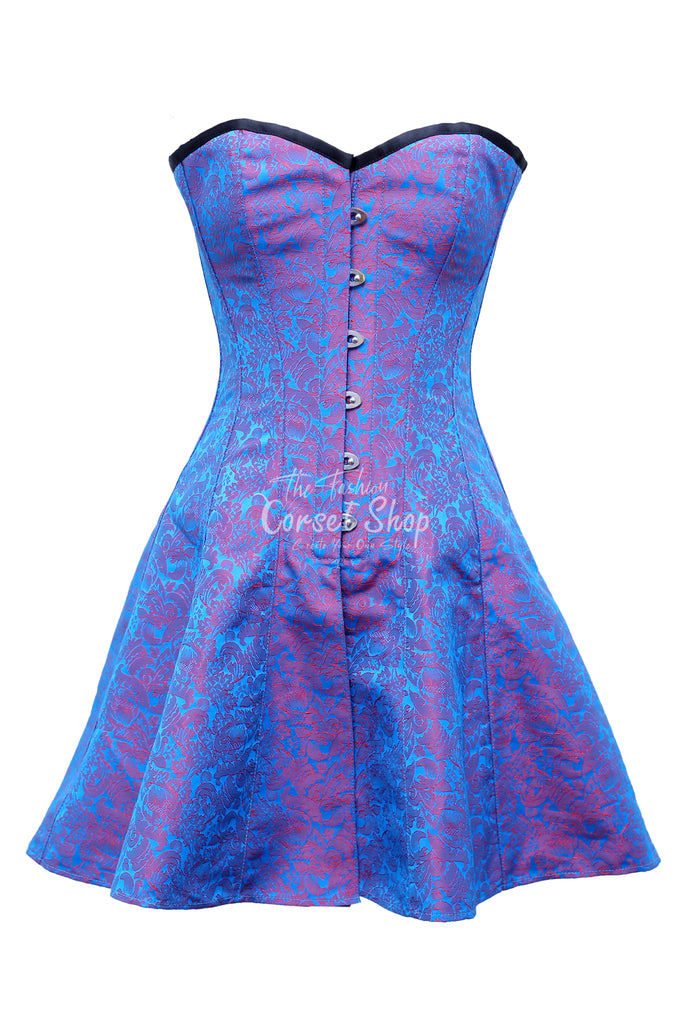 Ludmil Brocade Corset Dress- Brocade Corset Dress Corsets Queen US-CA Ludmil Brocade Corset Dress- Brocade Corset Dress Corsets Queen US-CA