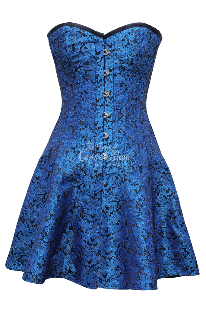 Athenea Brocade Corset Dress- Brocade Corset Dress– Corsets Queen US-CA