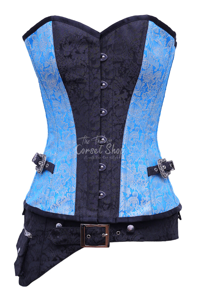 Manville Steampunk Overbust Corset - Corsets Queen US-CA