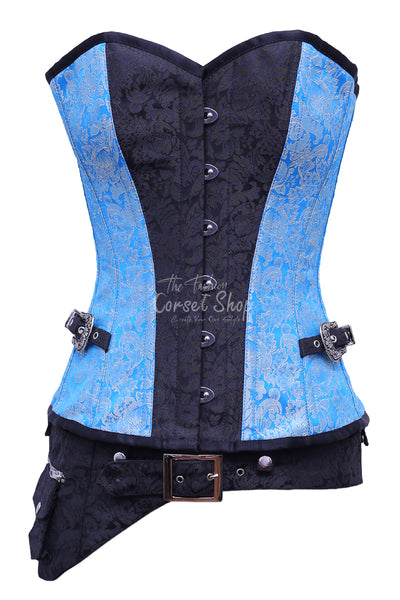 Manville Steampunk Overbust Corset - Corsets Queen US-CA