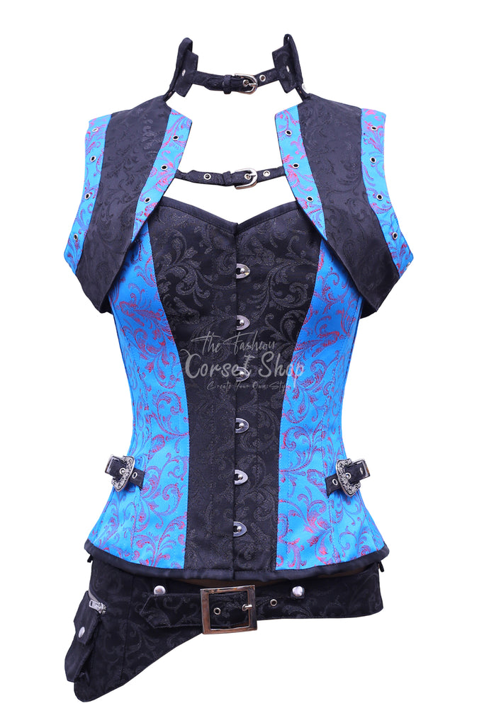 Cozbert Steampunk Overbust Corset