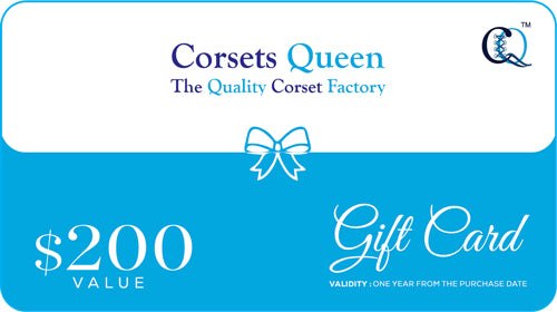 $200 Gift Card - Corsets Queen US-CA