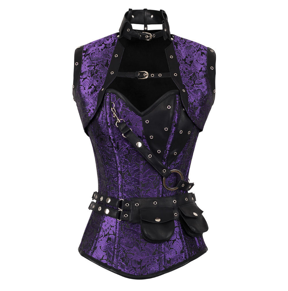 steampunk corset top