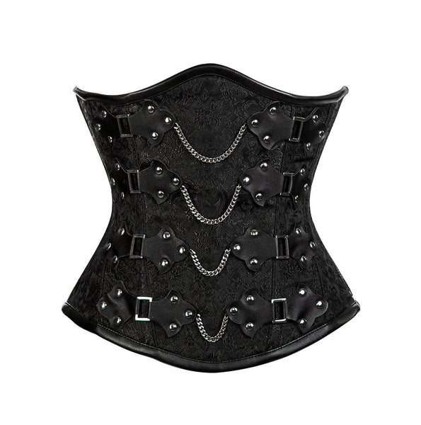Steampunk Leather Bustier Corset With Steel Boning And Lace Up Waist Cincher  Slim Corset Belt For Women, Black Plus Size 6XL T221205 From Wangcai10,  $16.05