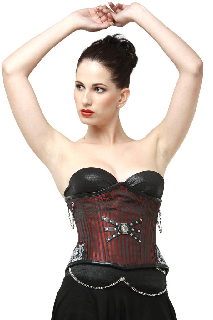 under dress corsets Wench Underbust Corset in Willow Porcelain
