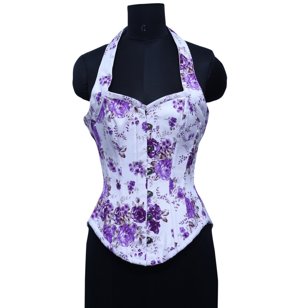 Melody Halter Neck Corset | Corsets Queen US-CA