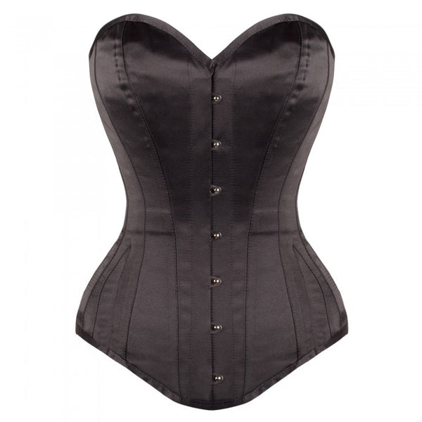 Stella Steel Boned Waist Taiming Corset With Hip Gores