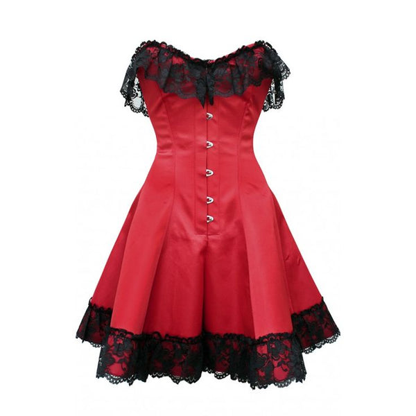 Pia Custom Made Corset Dress - Corsets Queen US-CA
