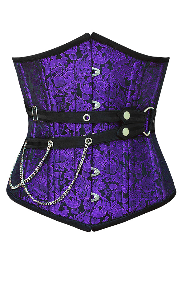 Orla Waist Training Corset With Chain Details - Corsets Queen US-CA
