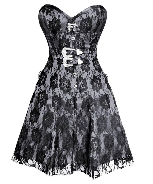 Falwon Custom Made Corset Dress - Corsets Queen US-CA