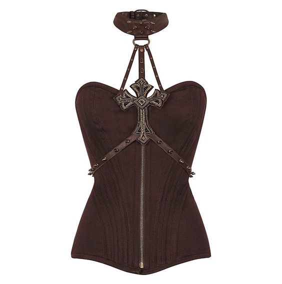 Halsley Hand Crafted Embroidered Corset Gear