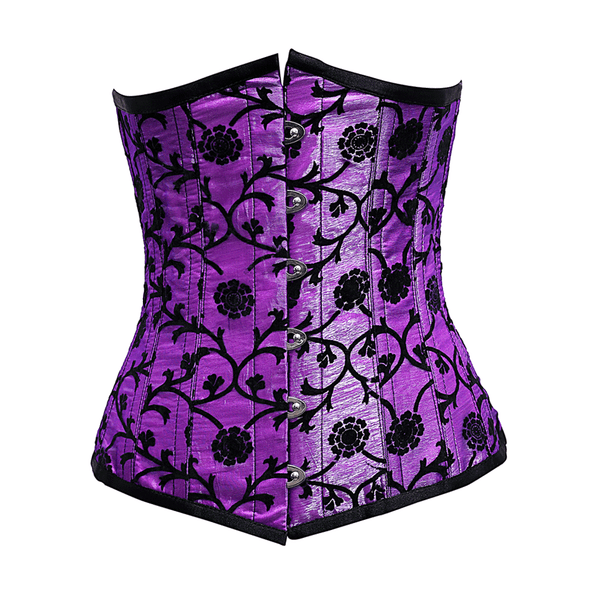 Purple Kate Corset, Purple Corset, Underbust Corset, Over-bust Corset –  Syl-Tori designs
