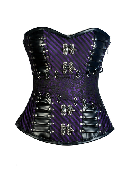 Gray Custom Made Corset - Corsets Queen US-CA
