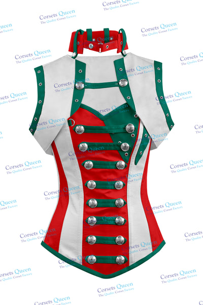 Blum Christmas Special Corset With Removable Pouch - Corsets Queen US-CA