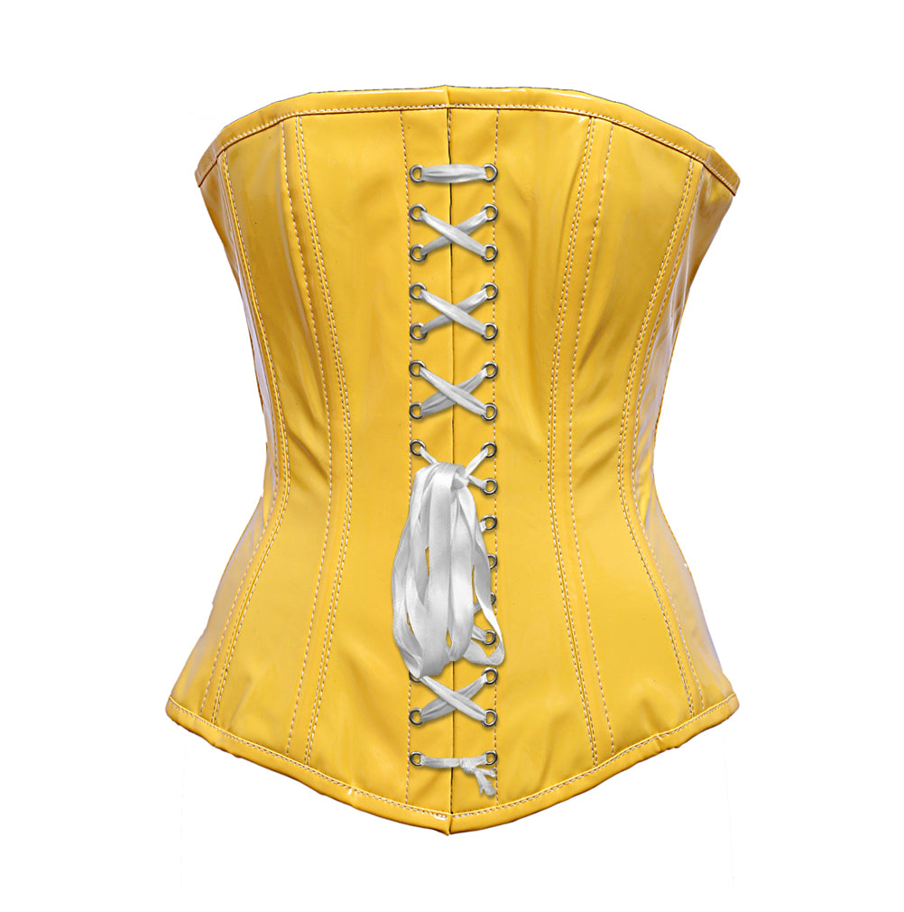 Corset d'entraînement à taille basse en acier jaune - France Corset d'entraînement à taille basse en acier jaune - France